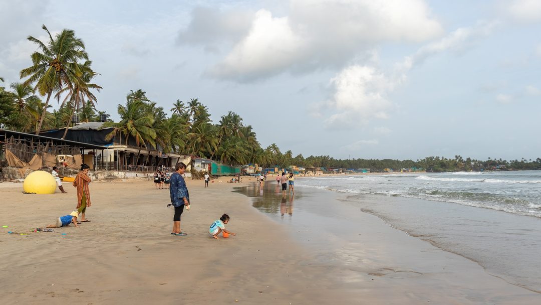 Old Goa coast